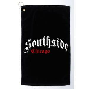 Southside Chicago Hometown Pride Classic Design Platinum Collection Golf Towel