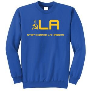 Stop Commiela Harris Stop Kamala Trump 2024 Sweatshirt