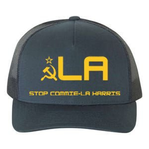 Stop Commiela Harris Stop Kamala Trump 2024 Yupoong Adult 5-Panel Trucker Hat