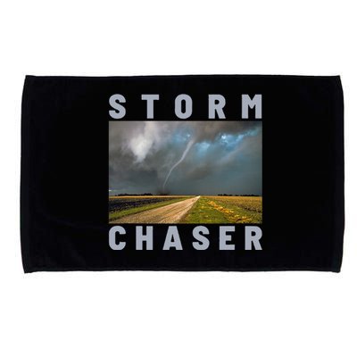 Storm Chaser Hurricane Tornado Picture Weather Meteorologist Microfiber Hand Towel