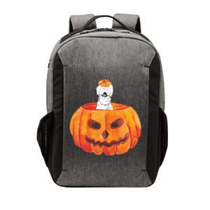 Silkie Chicken Happy Halloween Pumpkin Farm Animal Lover Meaningful Gift Vector Backpack