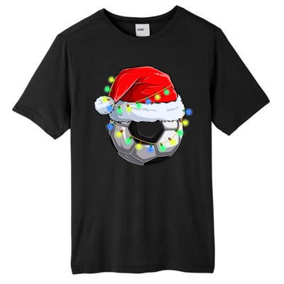 Soccer Christmas Holiday Gift Tall Fusion ChromaSoft Performance T-Shirt