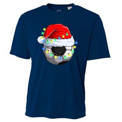 Soccer Christmas Holiday Gift Cooling Performance Crew T-Shirt