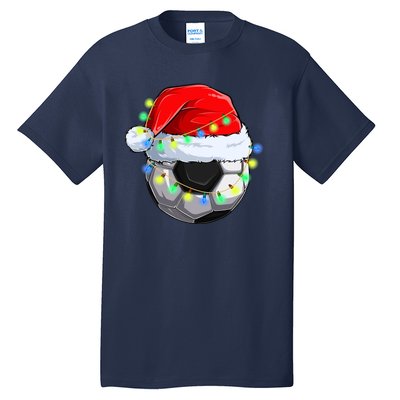 Soccer Christmas Holiday Gift Tall T-Shirt