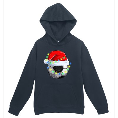 Soccer Christmas Holiday Gift Urban Pullover Hoodie