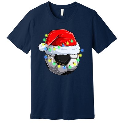 Soccer Christmas Holiday Gift Premium T-Shirt