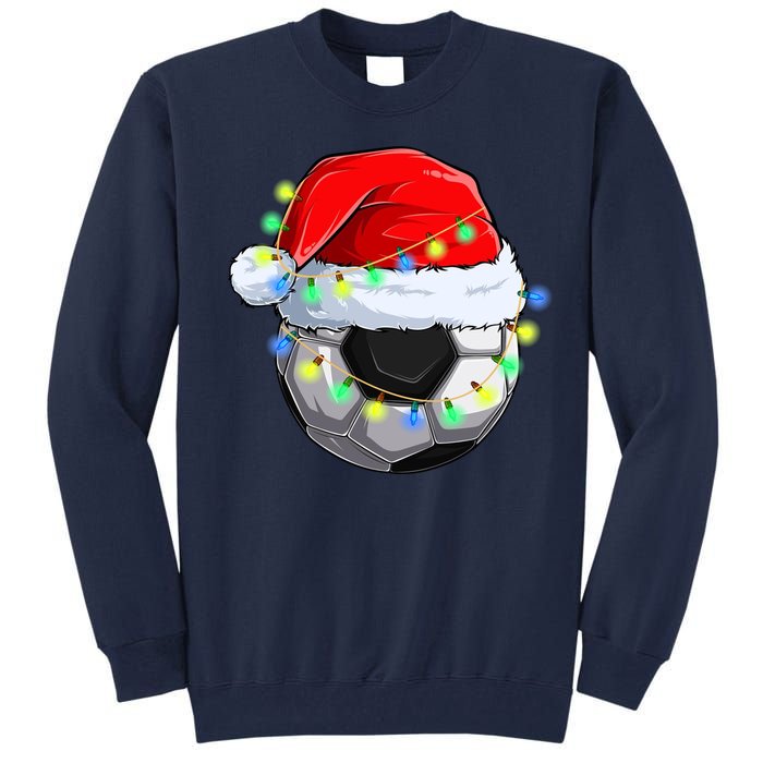 Soccer Christmas Holiday Gift Tall Sweatshirt