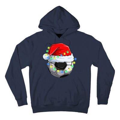 Soccer Christmas Holiday Gift Tall Hoodie