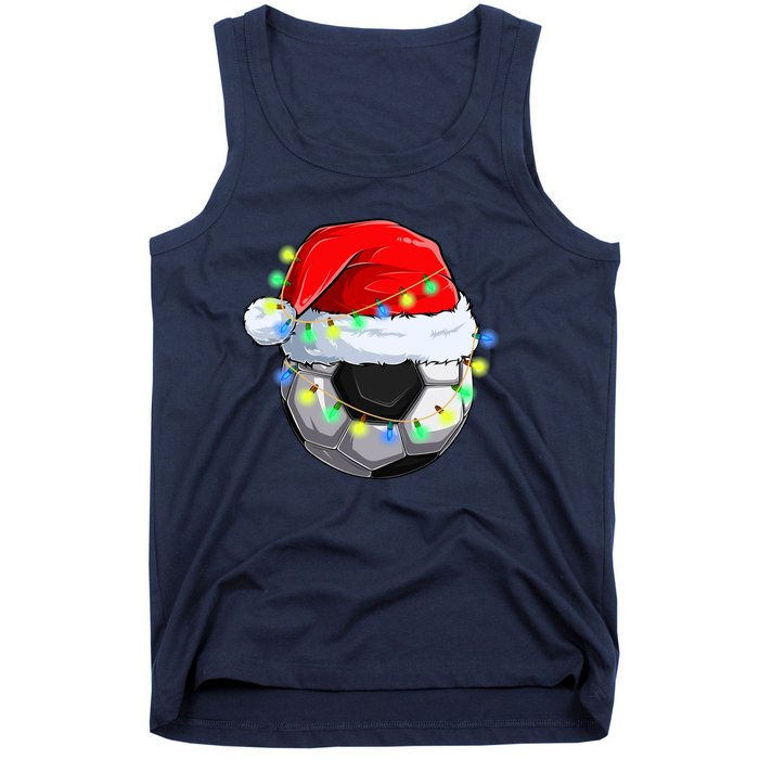 Soccer Christmas Holiday Gift Tank Top