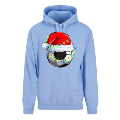 Soccer Christmas Holiday Gift Unisex Surf Hoodie