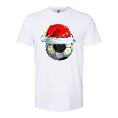 Soccer Christmas Holiday Gift Softstyle CVC T-Shirt