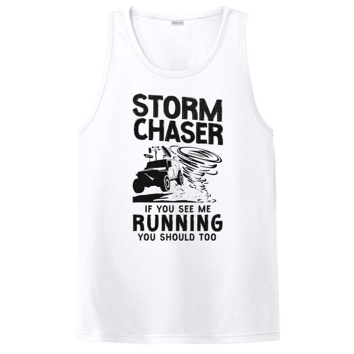 Storm Chaser Hurricane Meteorology Tornado Storm Chaser If PosiCharge Competitor Tank