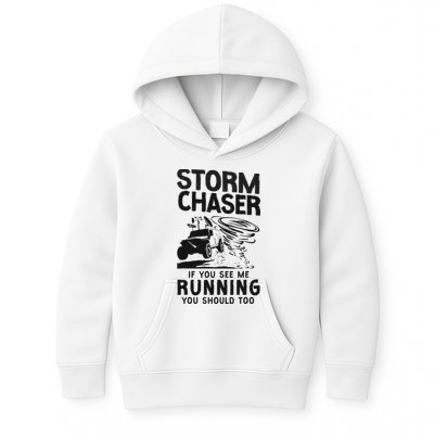 Storm Chaser Hurricane Meteorology Tornado Storm Chaser If Kids Hoodie
