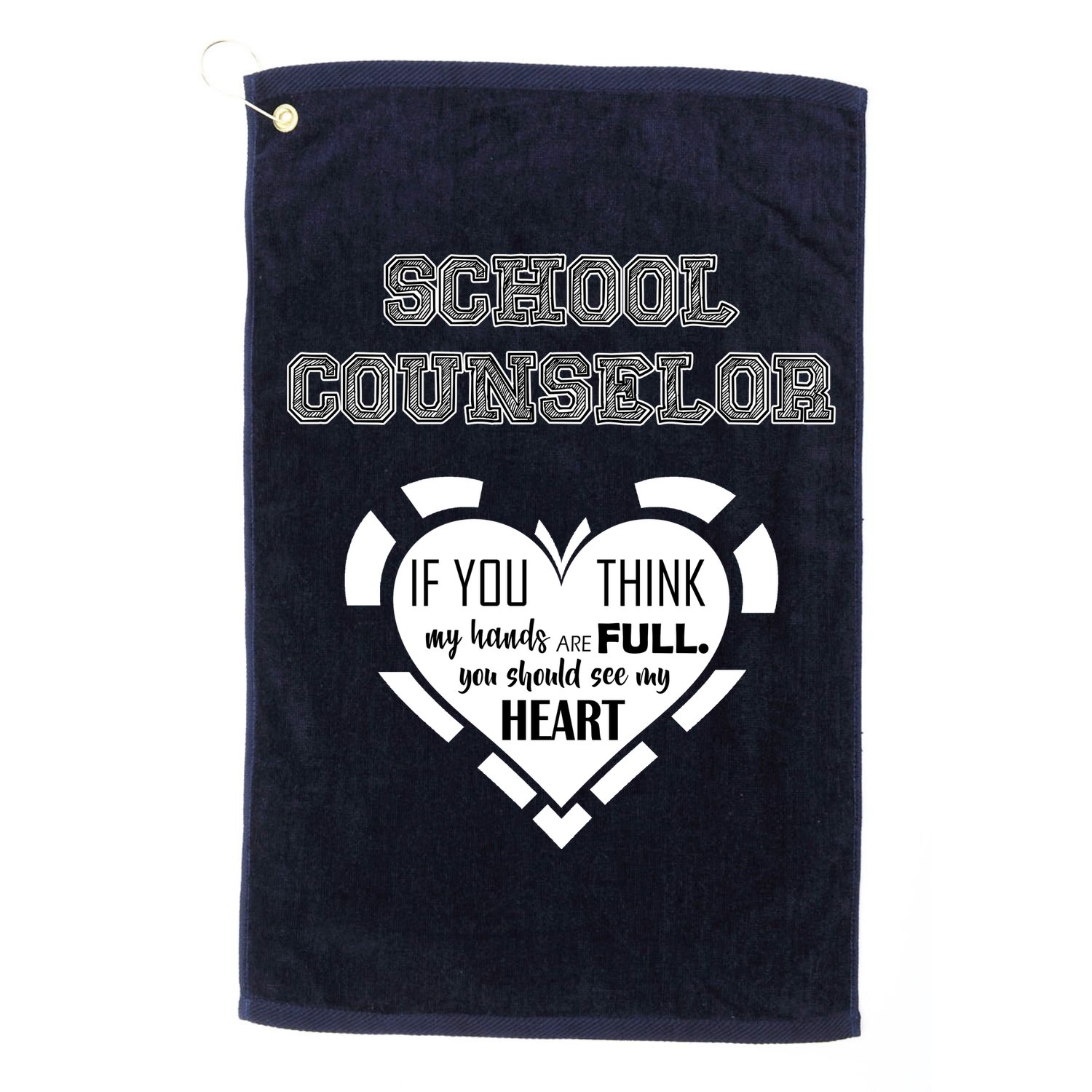 School Counselor  Golf Towel