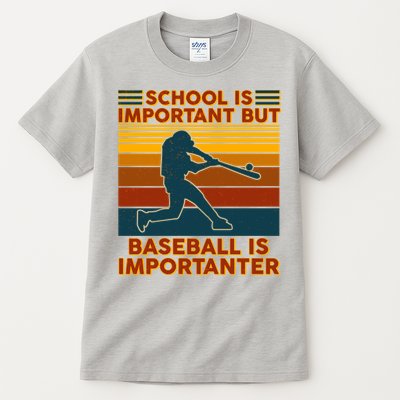 School Is Important But Baseball Is Importanter Tall T-Shirt