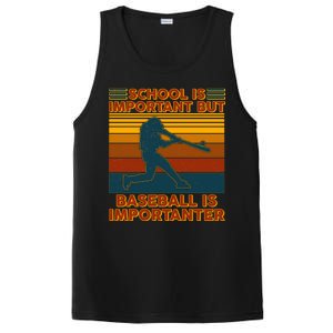 School Is Important But Baseball Is Importanter PosiCharge Competitor Tank