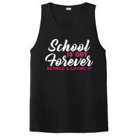 School Is Out Forever Retired PosiCharge Competitor Tank