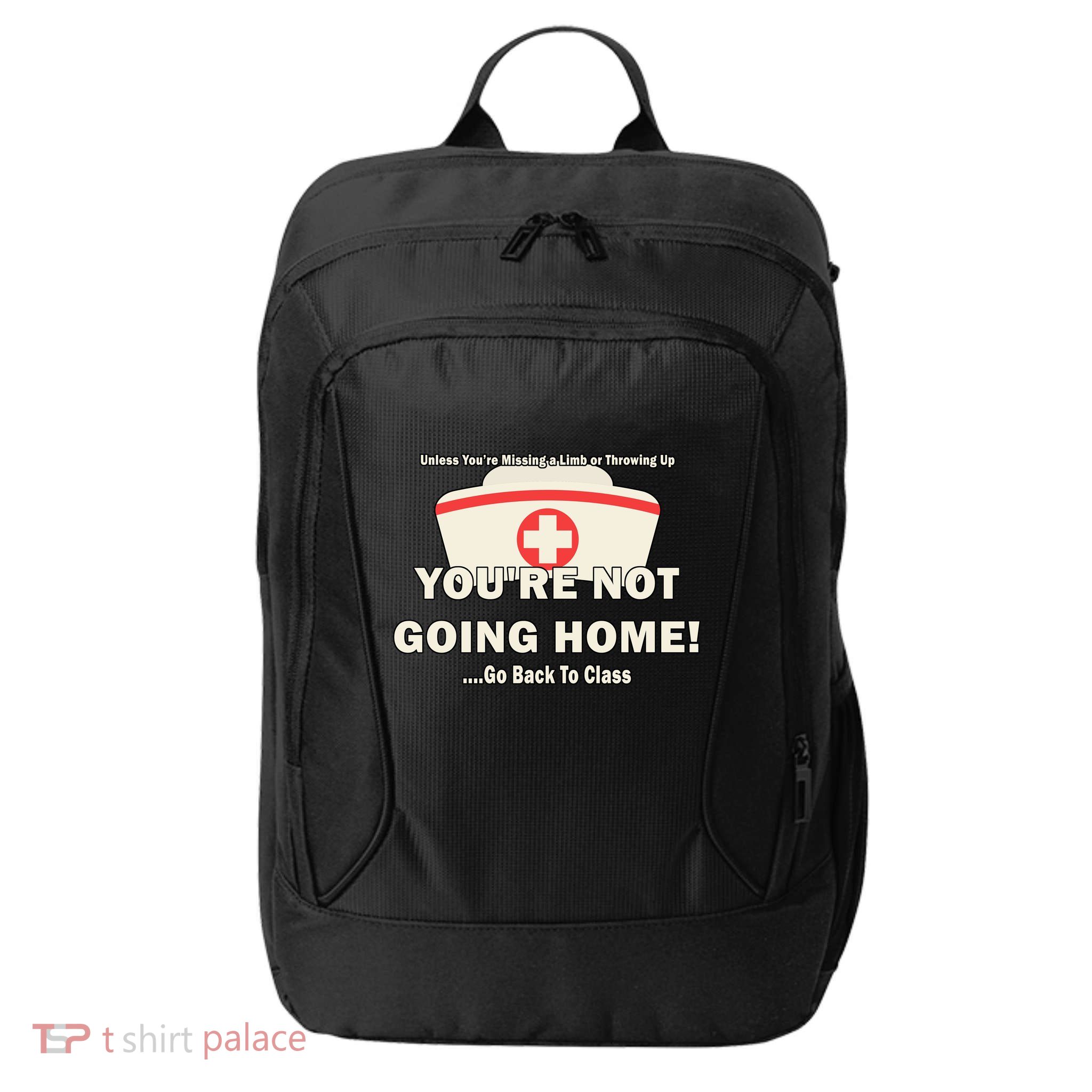 School Nurse Go Back To Class City Backpack