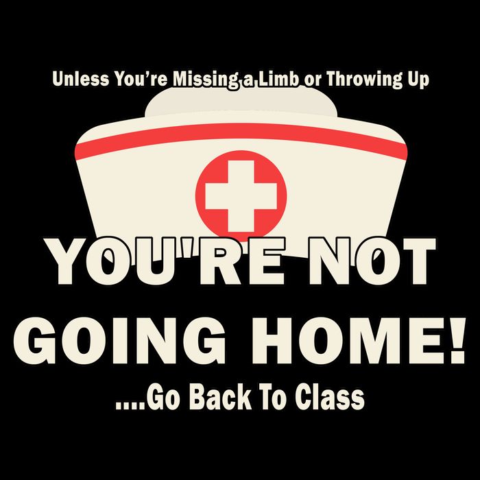 School Nurse Go Back To Class Impact Tech Backpack
