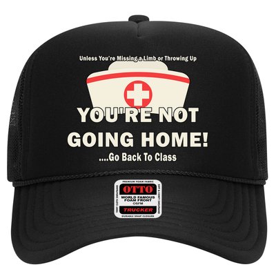 School Nurse Go Back To Class Trucker Hat