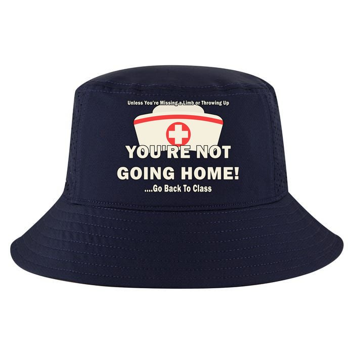 School Nurse Go Back To Class Cool Comfort Performance Bucket Hat