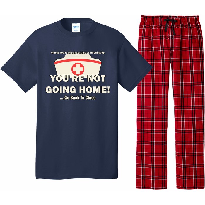 School Nurse Go Back To Class Pajama Set