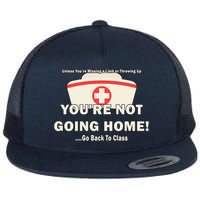 School Nurse Go Back To Class Flatbill Hat