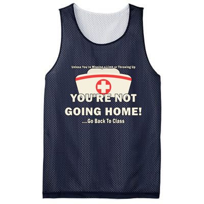 School Nurse Go Back To Class Mesh Reversible Basketball Jersey Tank