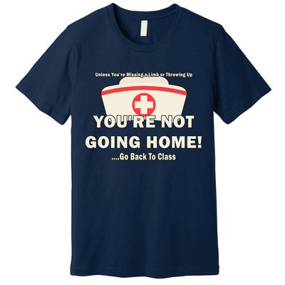 School Nurse Go Back To Class Premium T-Shirt