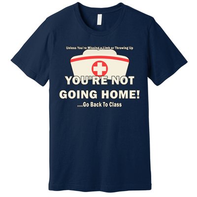 School Nurse Go Back To Class Premium T-Shirt