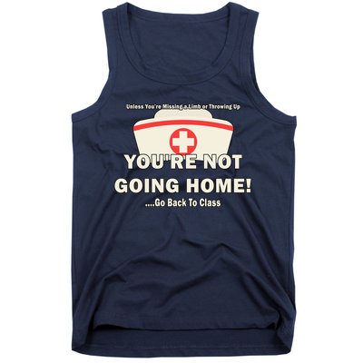 School Nurse Go Back To Class Tank Top