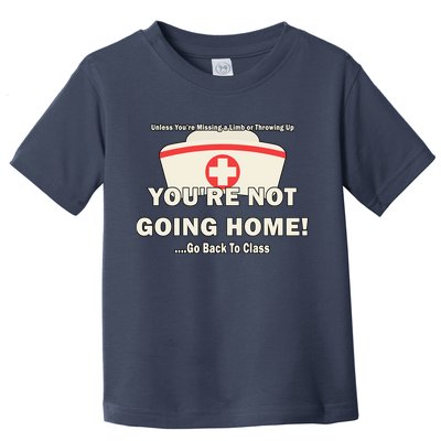 School Nurse Go Back To Class Toddler T-Shirt