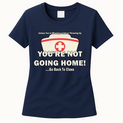 School Nurse Go Back To Class Womens T-Shirt