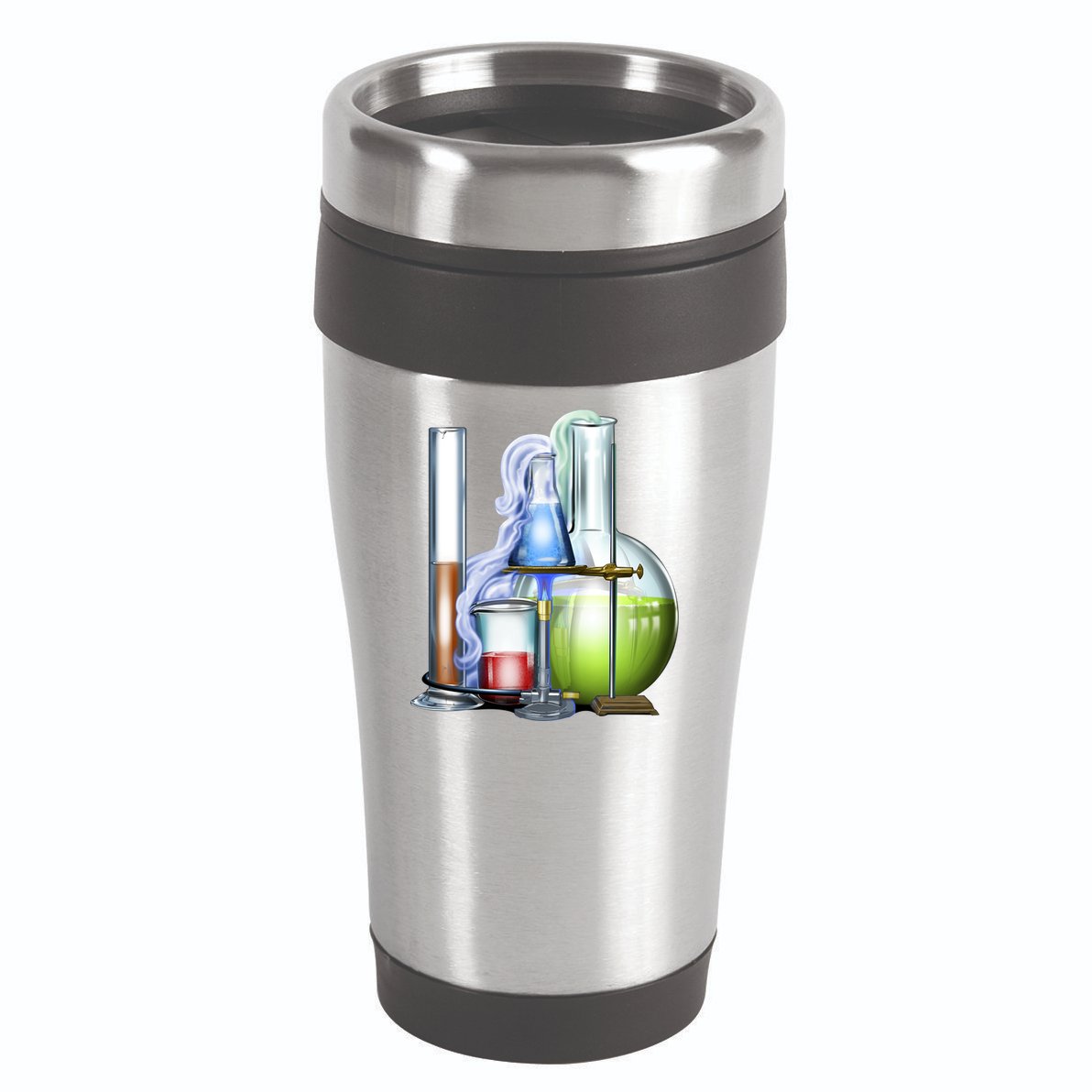 School Science Beakers 16oz Travel Tumbler