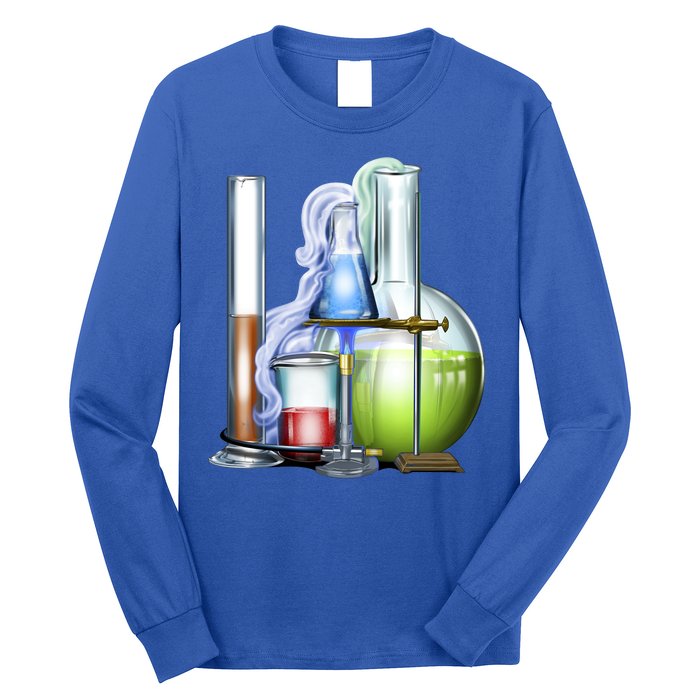 School Science Beakers Long Sleeve Shirt