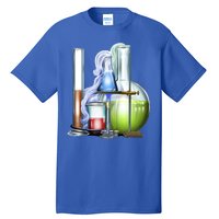 School Science Beakers Tall T-Shirt