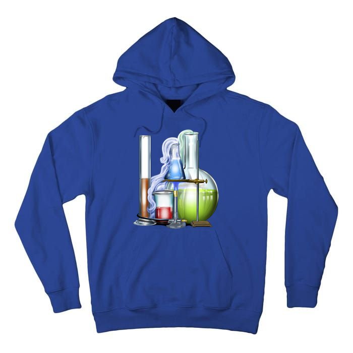 School Science Beakers Tall Hoodie