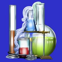 School Science Beakers Visor
