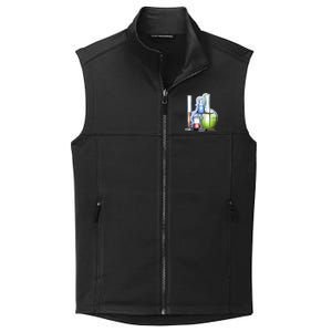 School Science Beakers Collective Smooth Fleece Vest