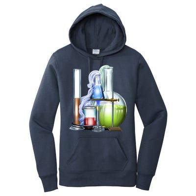 School Science Beakers Women's Pullover Hoodie