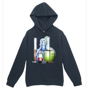 School Science Beakers Urban Pullover Hoodie