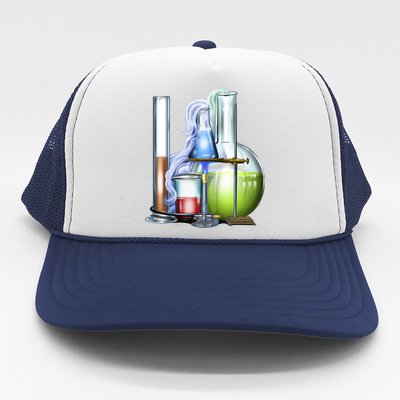 School Science Beakers Trucker Hat