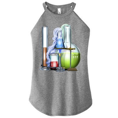 School Science Beakers Women's Perfect Tri Rocker Tank