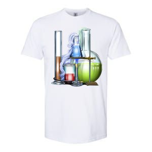 School Science Beakers Softstyle CVC T-Shirt