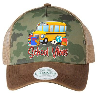 School Vibes Back to School Legacy Tie Dye Trucker Hat