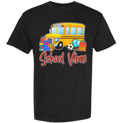 School Vibes Back to School Garment-Dyed Heavyweight T-Shirt