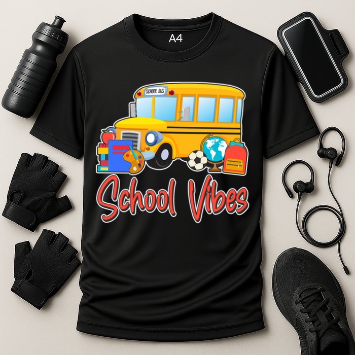 School Vibes Back to School Cooling Performance Crew T-Shirt