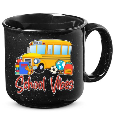 School Vibes Back to School 15oz Campfire Ceramic Mug