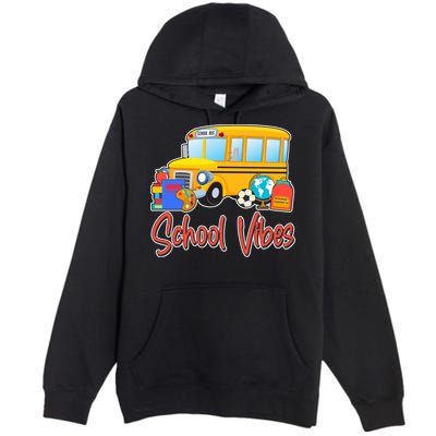 School Vibes Back to School Premium Pullover Hoodie