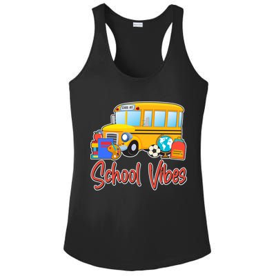 School Vibes Back to School Ladies PosiCharge Competitor Racerback Tank